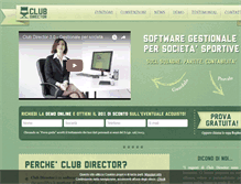Tablet Screenshot of clubdirector.it